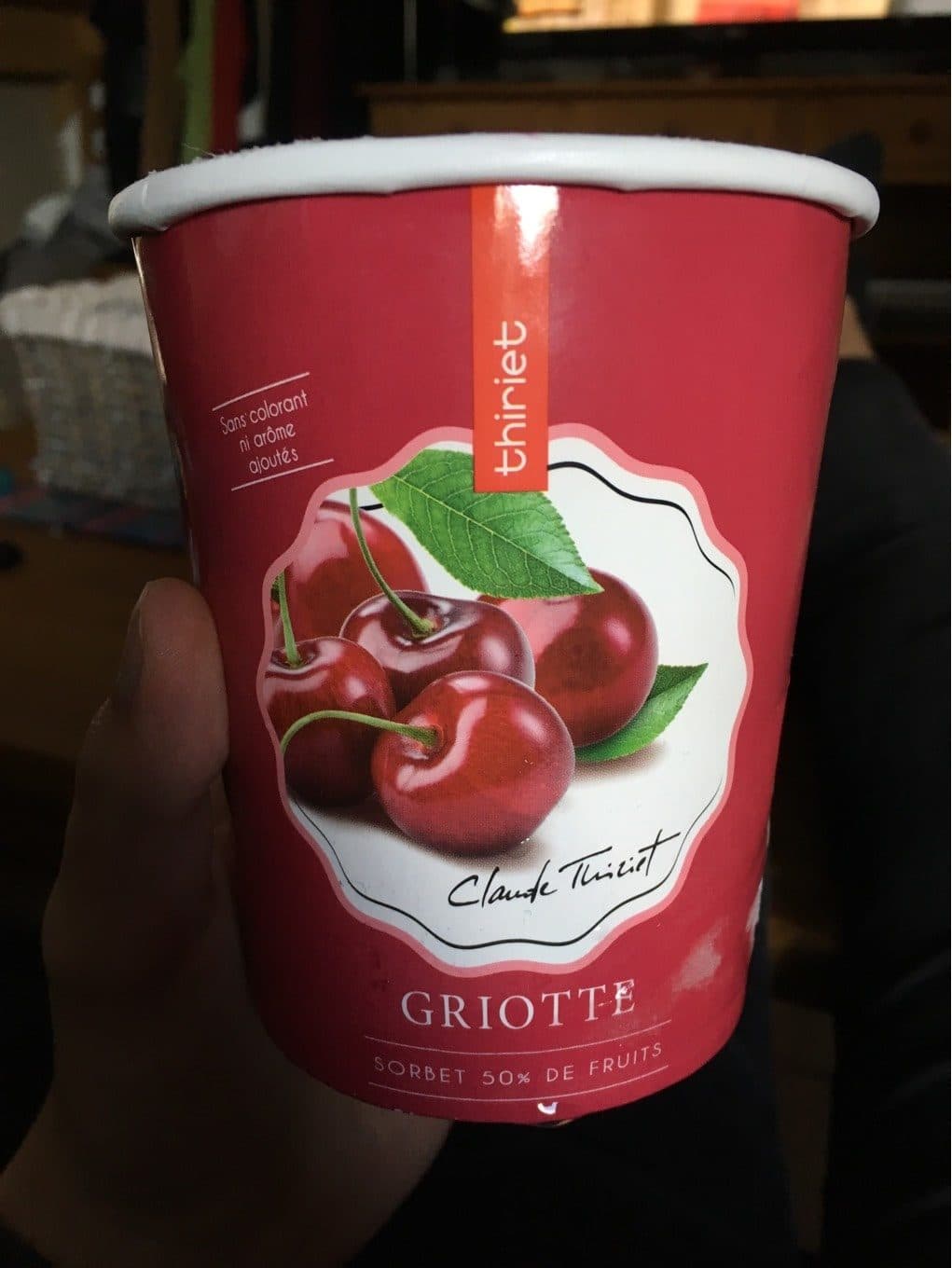 Thiriet Sorbet griotte packshot