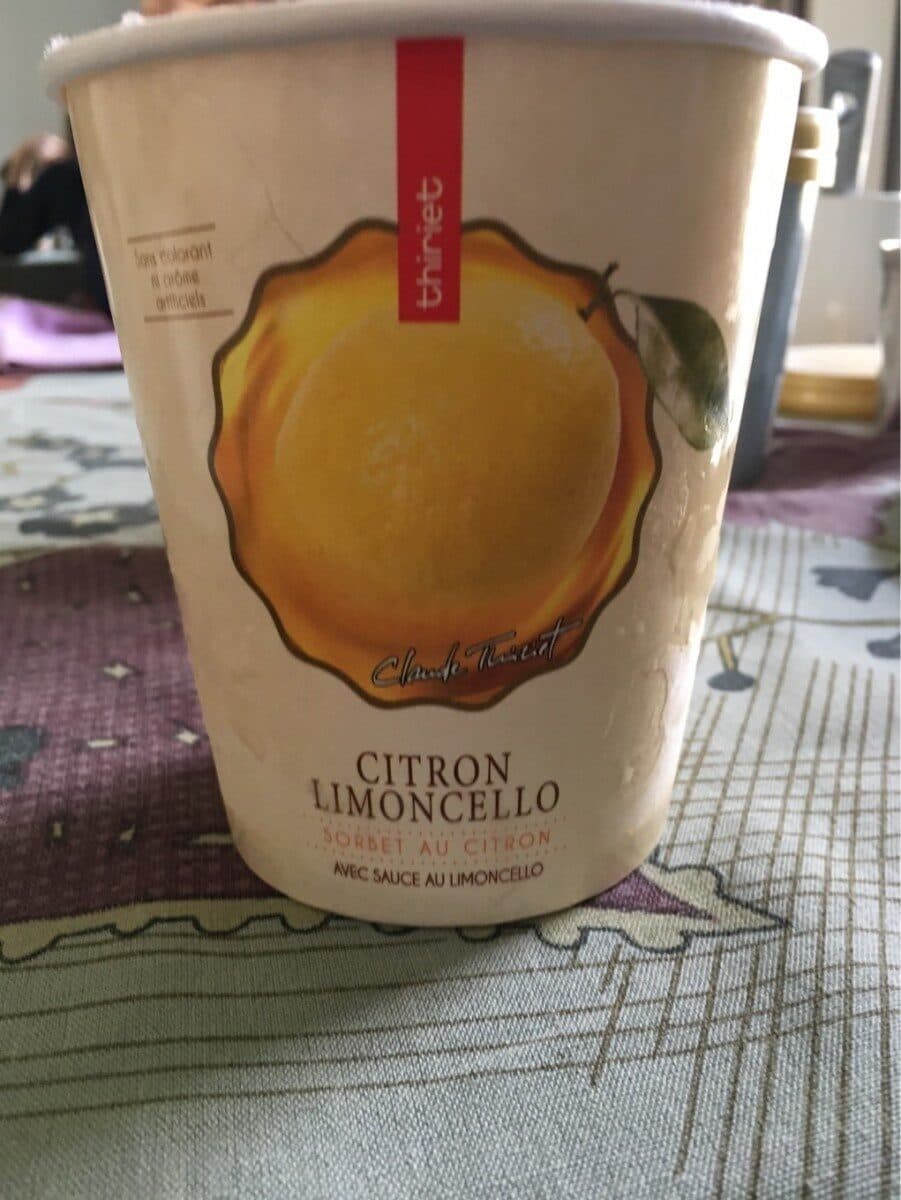 Thiriet Sorbet citron limoncello packshot