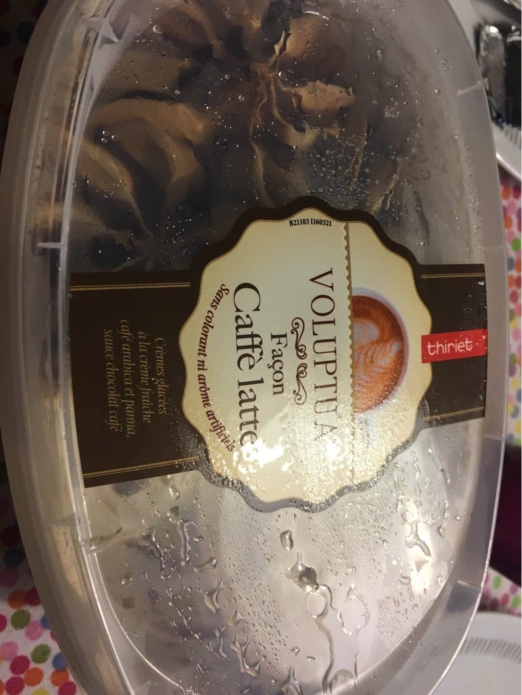 Thiriet Volupta façon caffè latte packshot