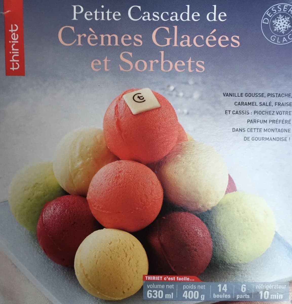 Thiriet Petite cascade de crèmes glacées et sorbets packshot