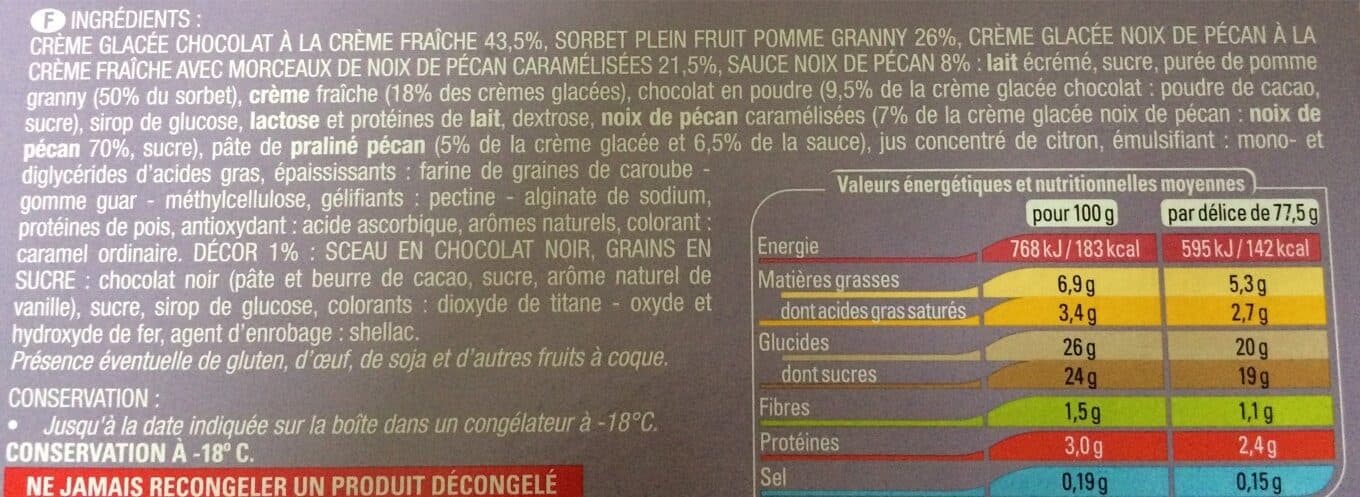 Thiriet 2 Délices pomme pécan chocolat packshot
