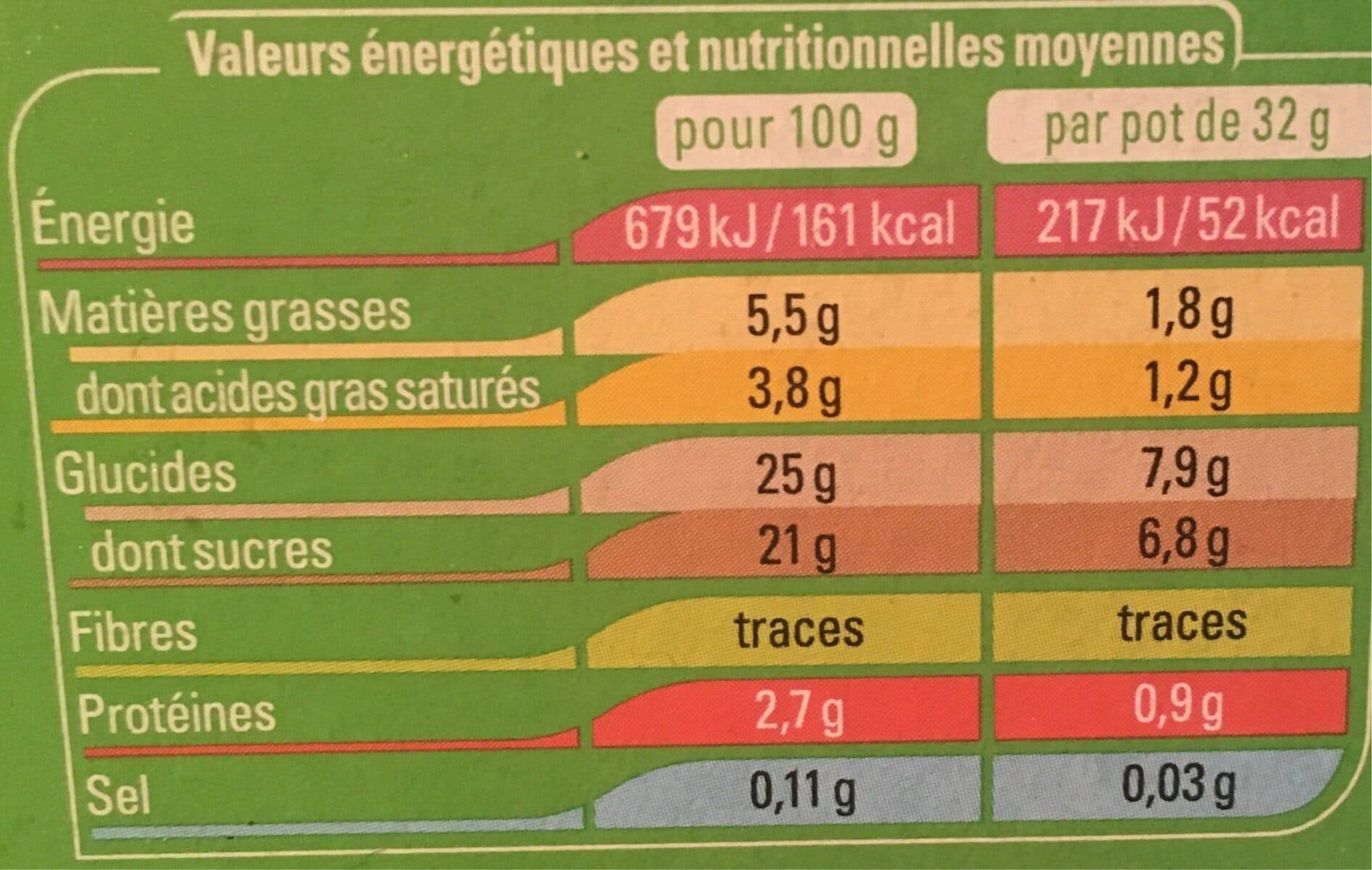 Thiriet 12 pots glasse Kids vanille fraise packshot