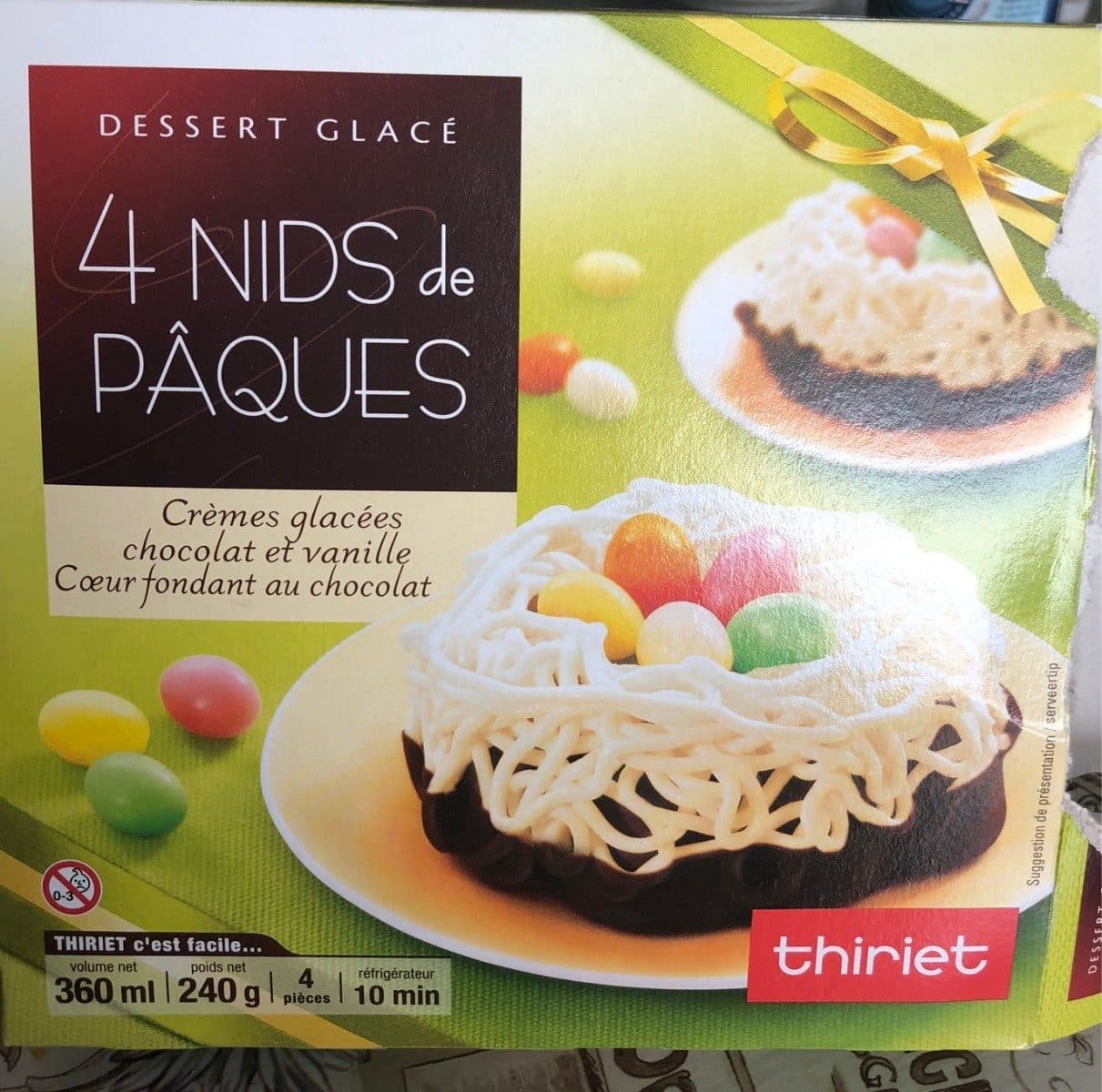 Thiriet 4 nids de paques packshot