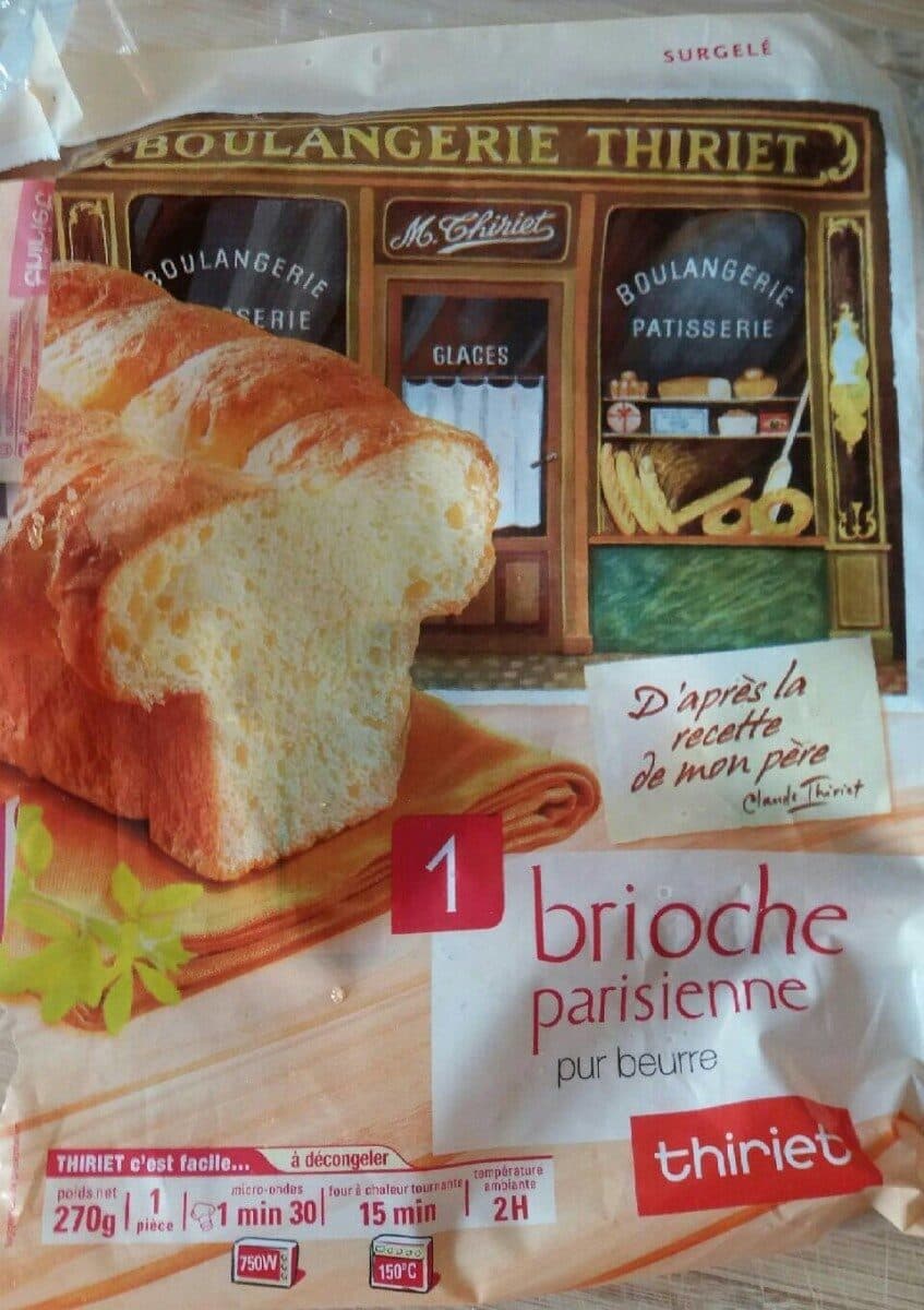 Thiriet Brioche parisienne pur beurre packshot