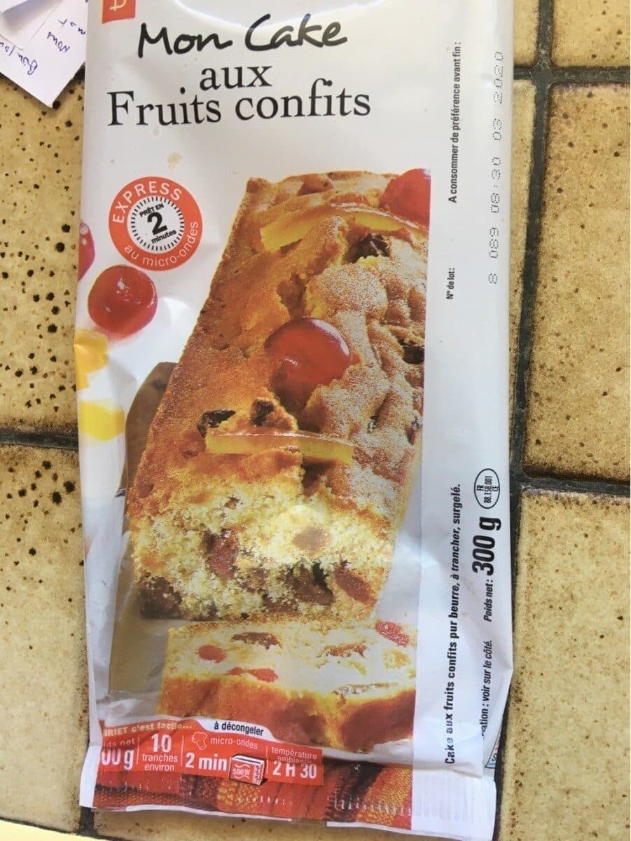 Thiriet Cake aux fruits confits packshot