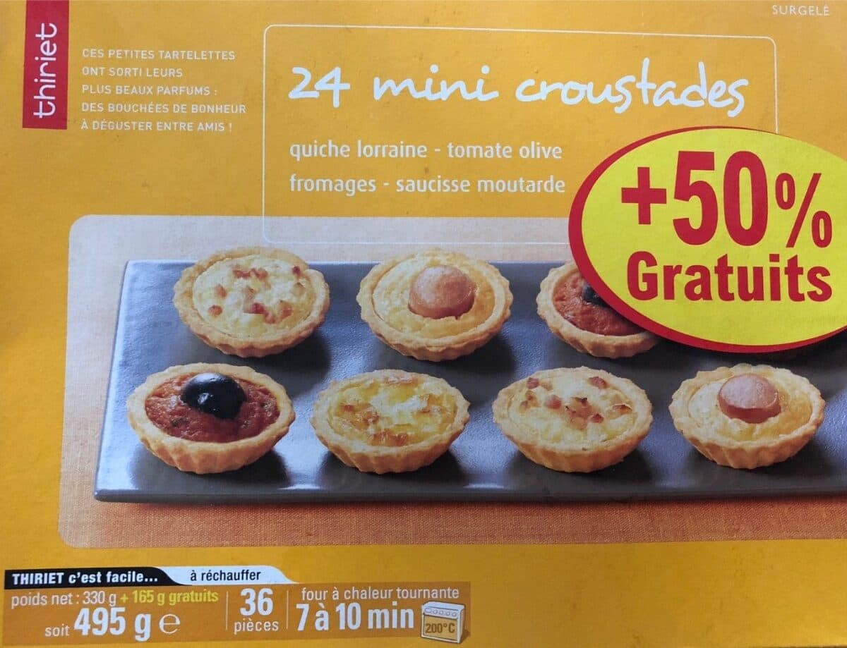 Thiriet Mini Croustades packshot