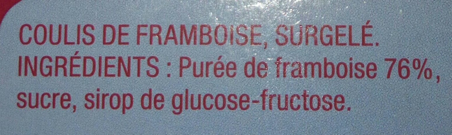 Thiriet Coulis framboise packshot