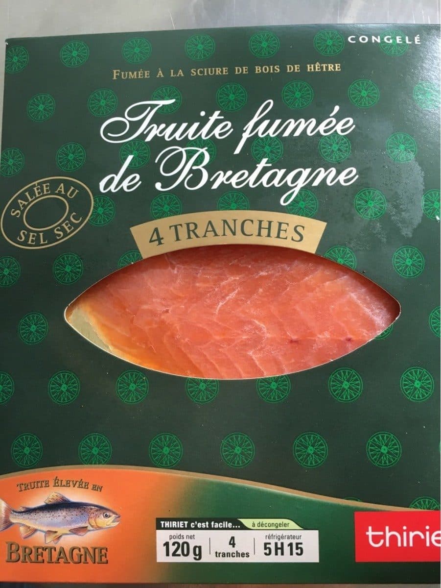 Thiriet Truite fumee de Bretagne packshot