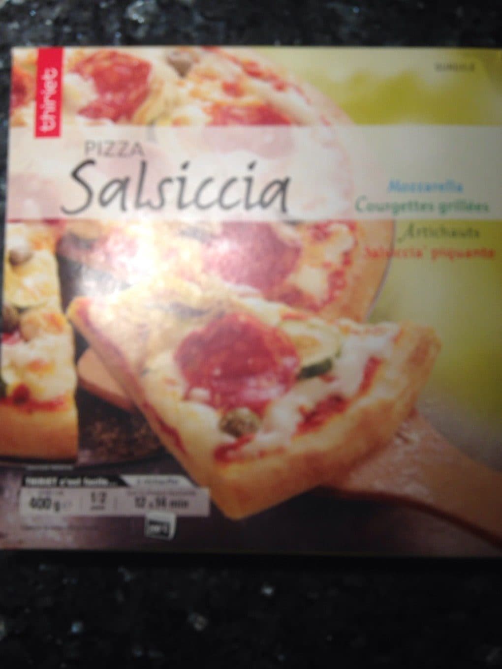 Thiriet Pizza Salsiccia packshot