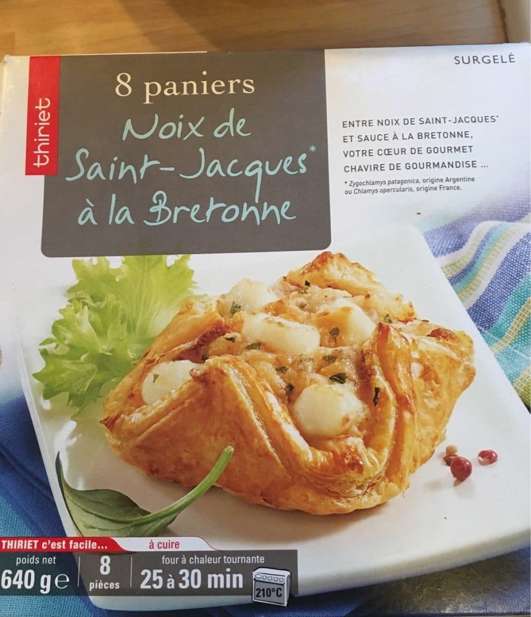 Thiriet Paniers de noix de st jacques packshot