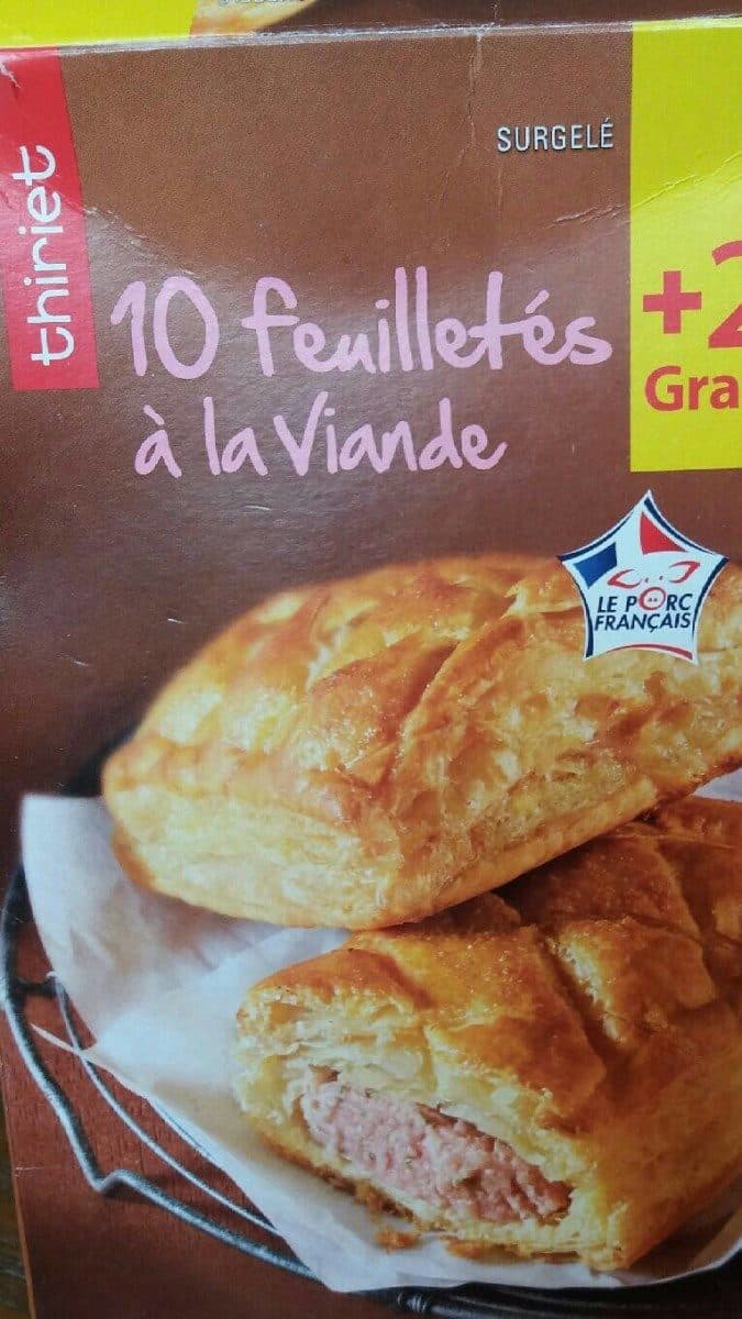 Thiriet 10 feuilletés à la viande packshot