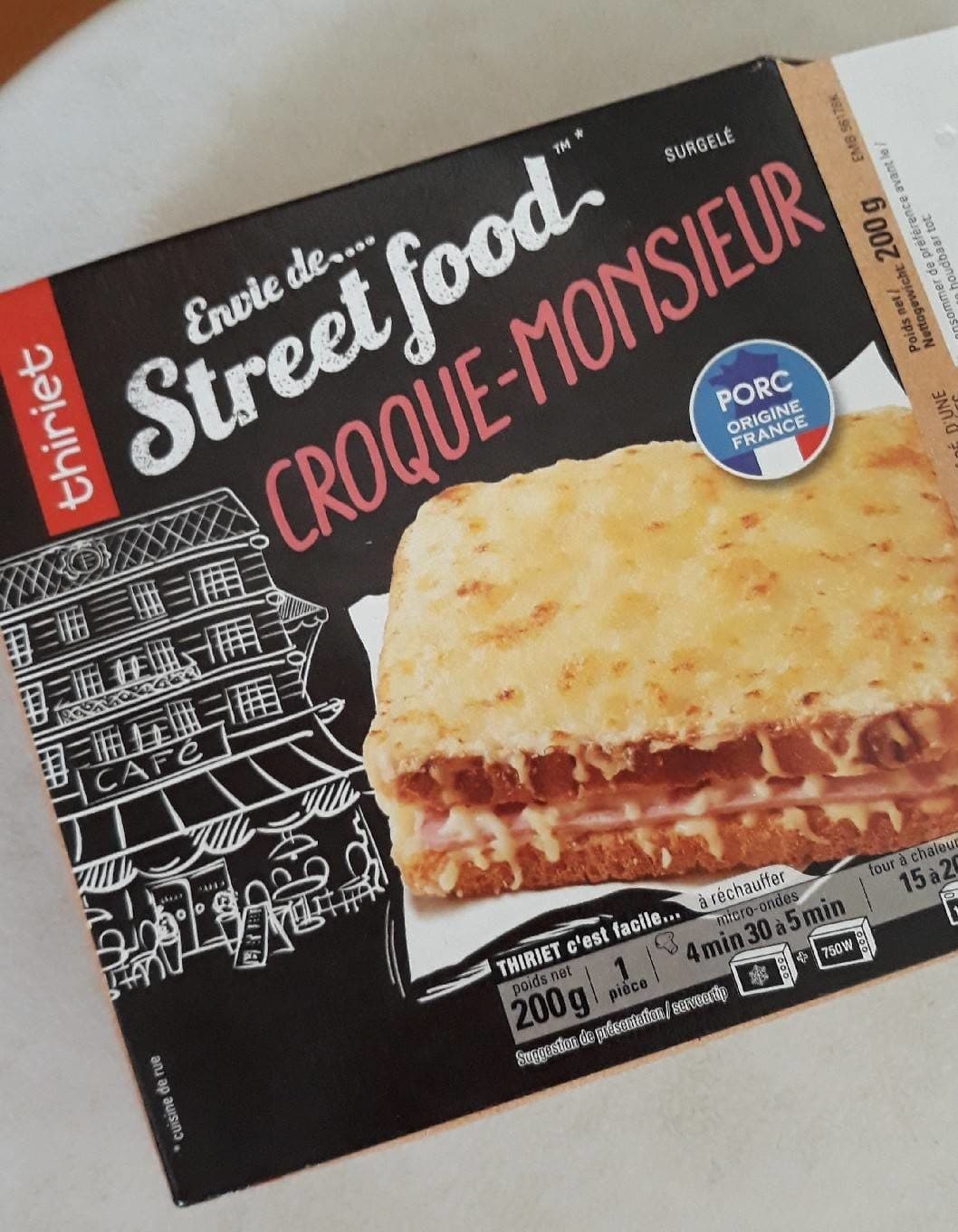 Thiriet Street foof - Croque Monsieur packshot