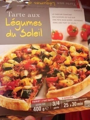 Thiriet Tarte Aux Legumes Du Soleil packshot
