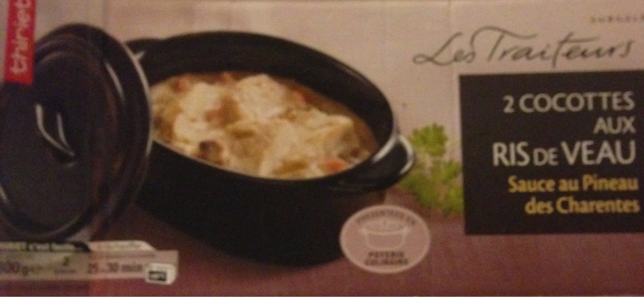 Thiriet Cocottes aux ris de veau packshot