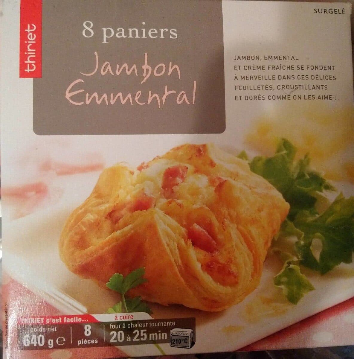 Thiriet Paniers jambon emmental packshot
