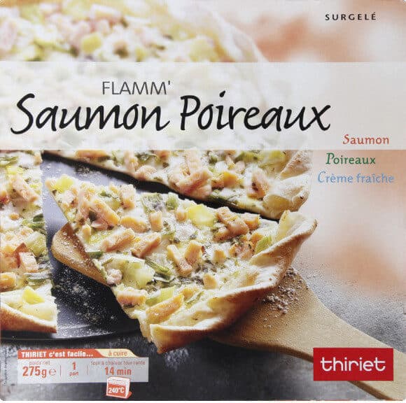 Thiriet Flamm' saumon poireau crème fraîche packshot
