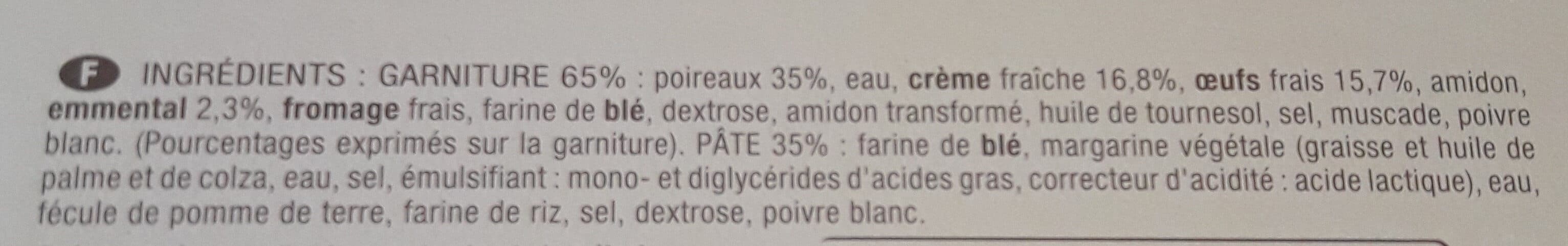 Thiriet Tarte Aux Poireaux packshot
