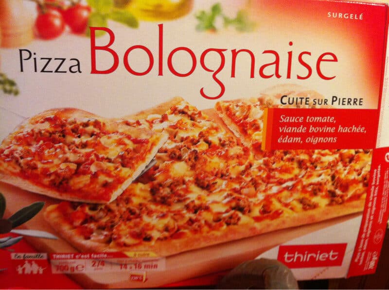 Thiriet Pizza Bolognaise packshot