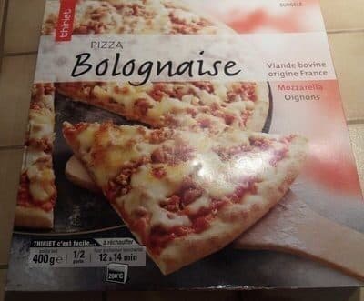 Thiriet Pizza bolognaise packshot