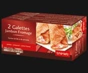 thiriet Galettes jambon fromage packshot