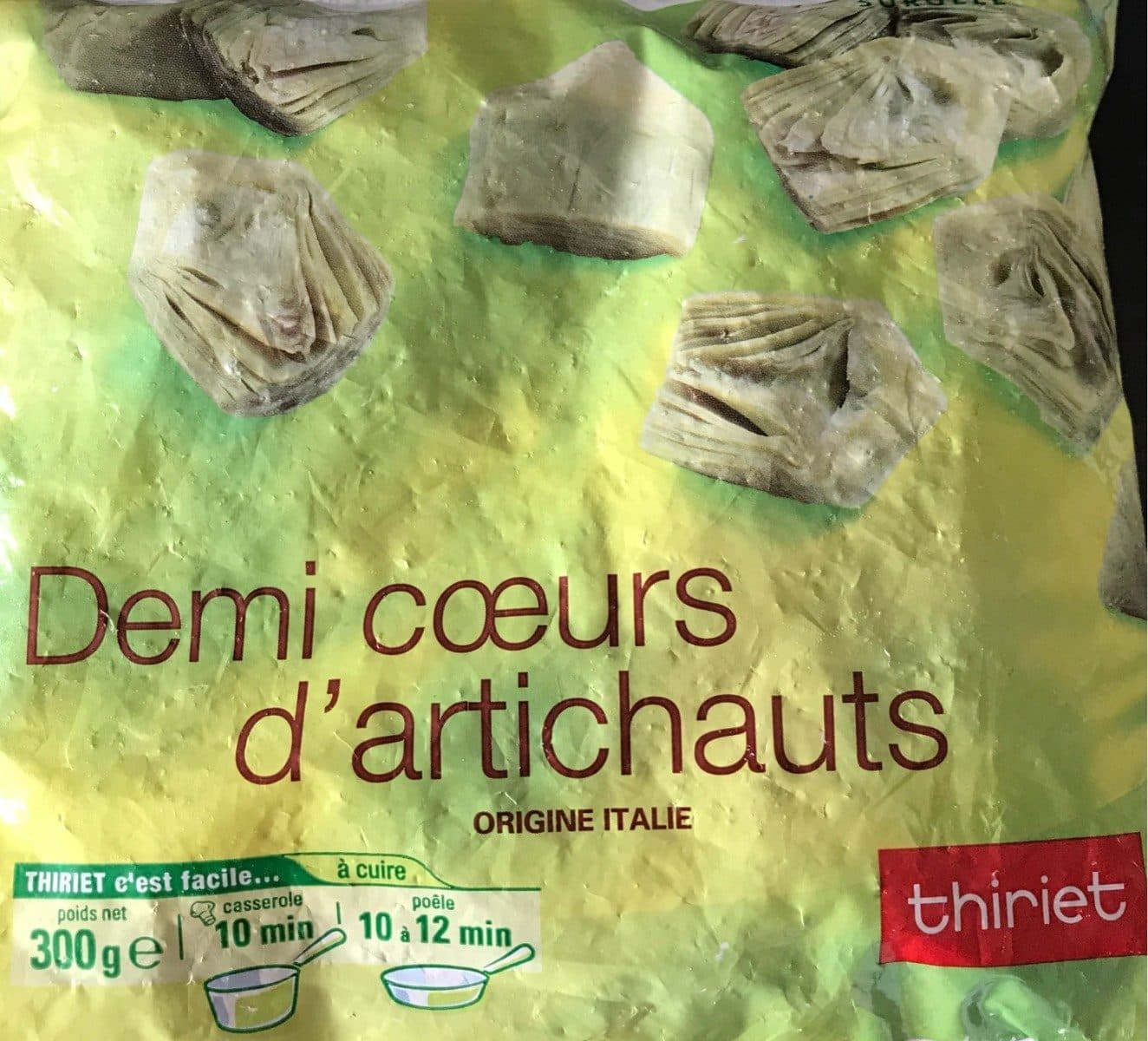 Thiriet Demi coeurs d'artichauts packshot
