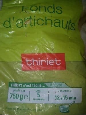 Thiriet Fonds d'artichauts packshot