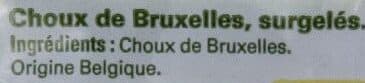 Thiriet Choux de Bruxelles packshot