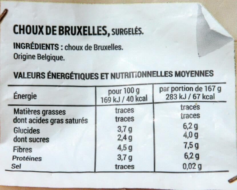 Thiriet Choux de Bruxelles packshot