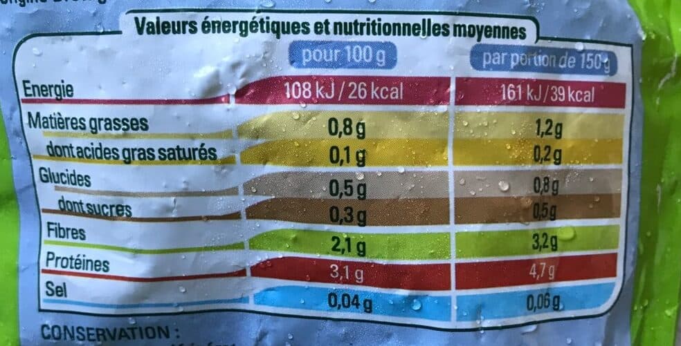 Thiriet Epinards en branches packshot