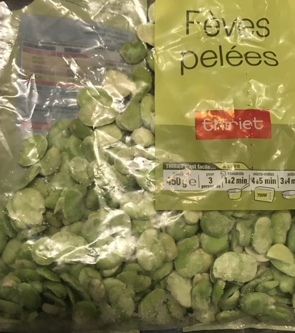 Thiriet Fèves pelées Surgelées packshot