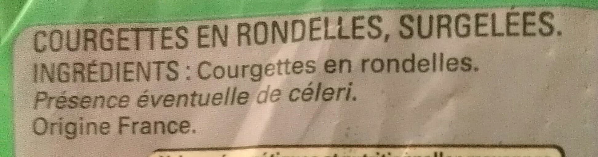 Thiriet COURGETTES RONDELLES 1K THIRIE packshot