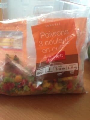 Thiriet Poivrons 3 Couleurs En Cubes packshot
