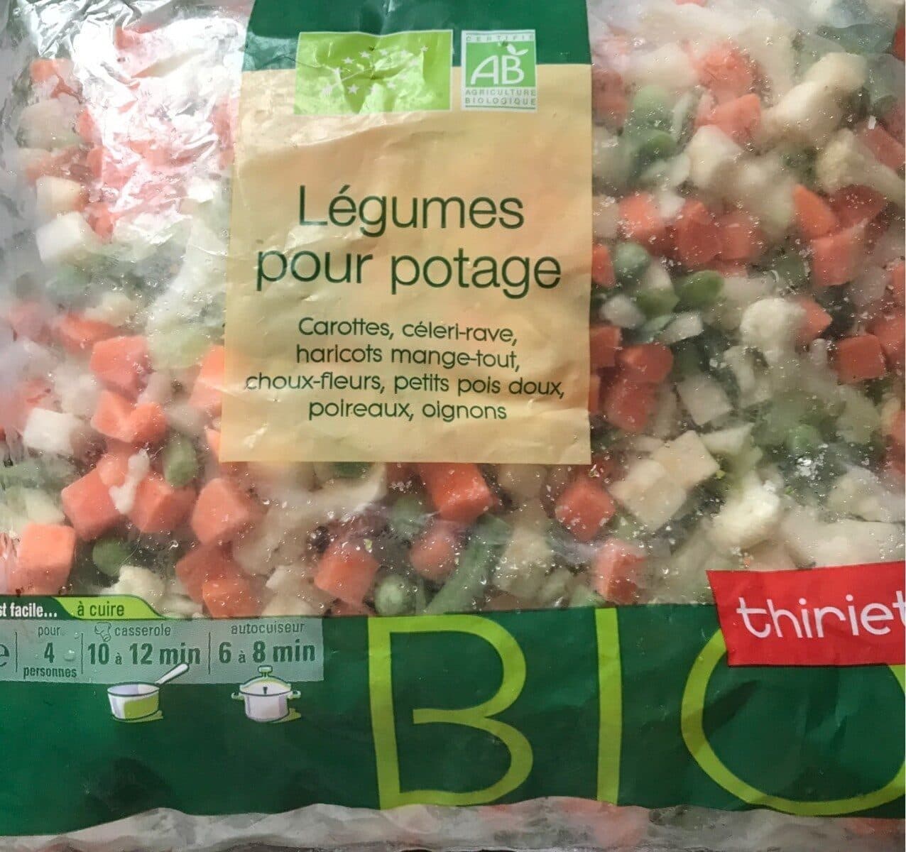 Thiriet Légumes Pour Potage Bio packshot