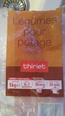 Thiriet Légumes pour potage packshot