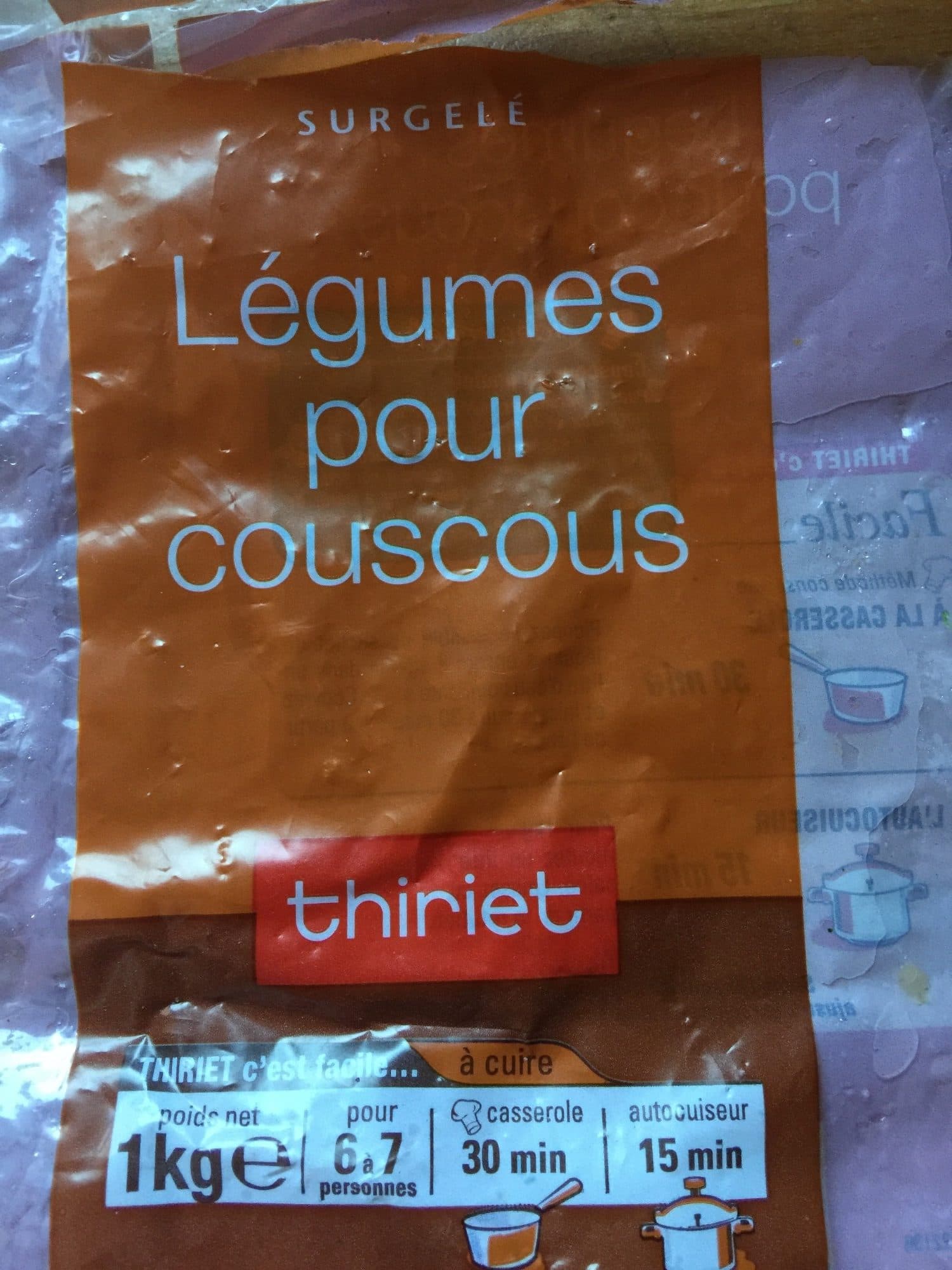 Thiriet Légumes pour Couscous packshot