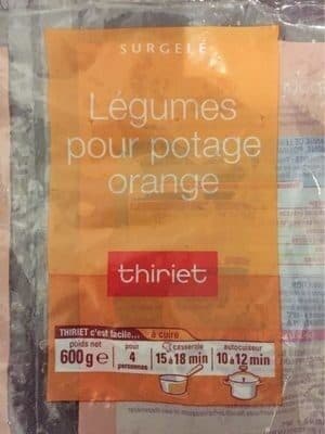 Thiriet Légumes pour potage orange packshot