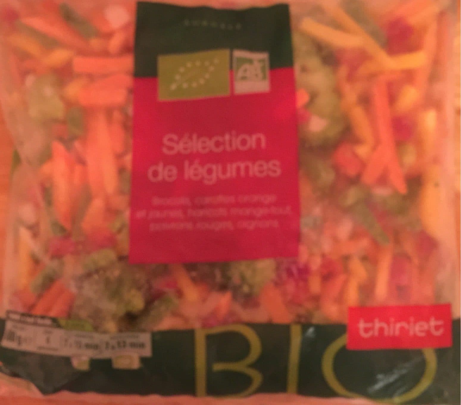 Thiriet Sélection de légumes packshot