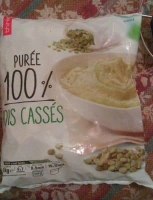 Thiriet Purée 100% pois cassés packshot