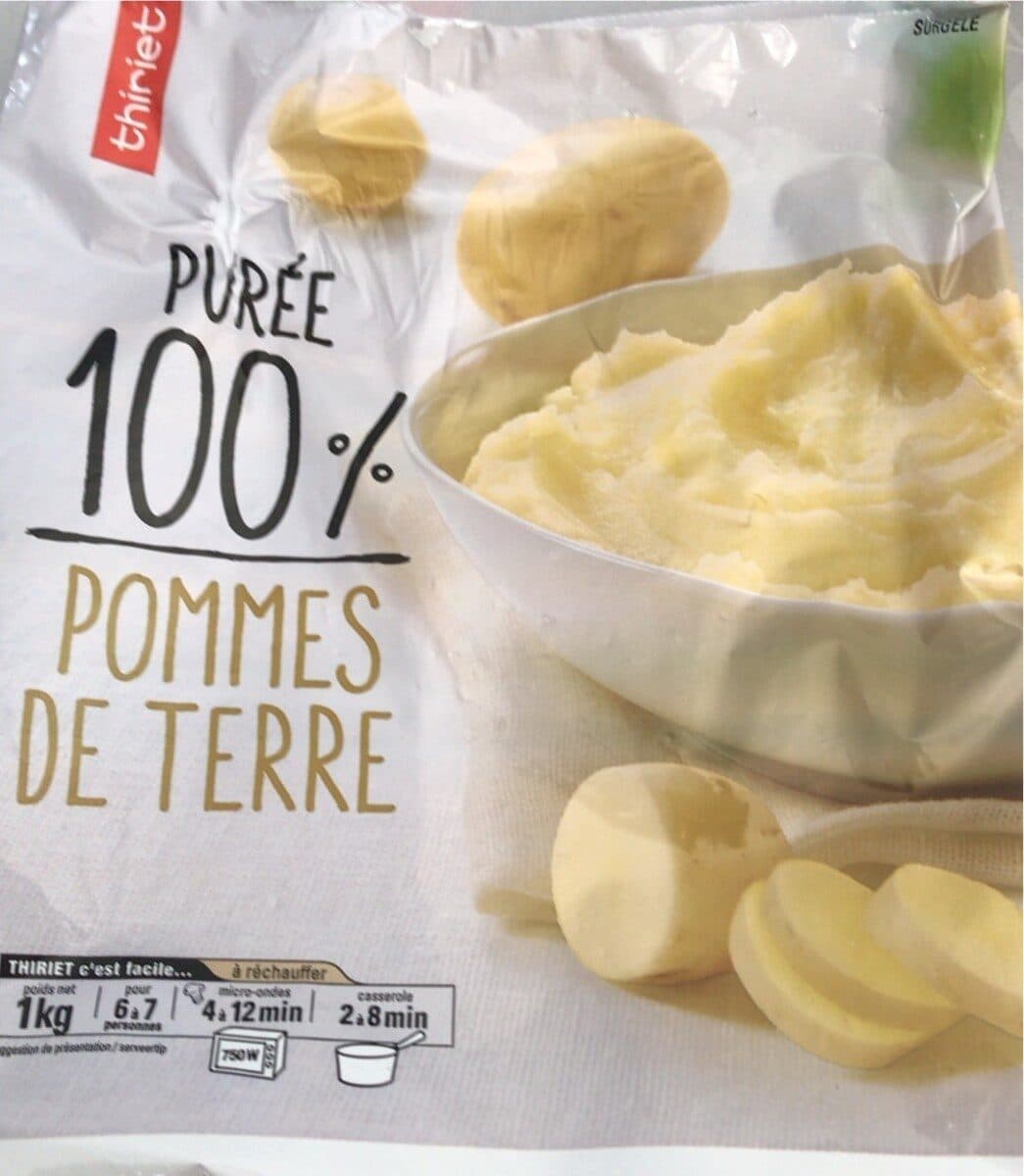 Thiriet Puree 100% pommes de terre packshot