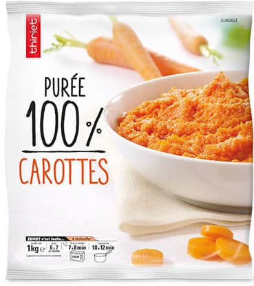 Thiriet Purée 100% Carottes packshot