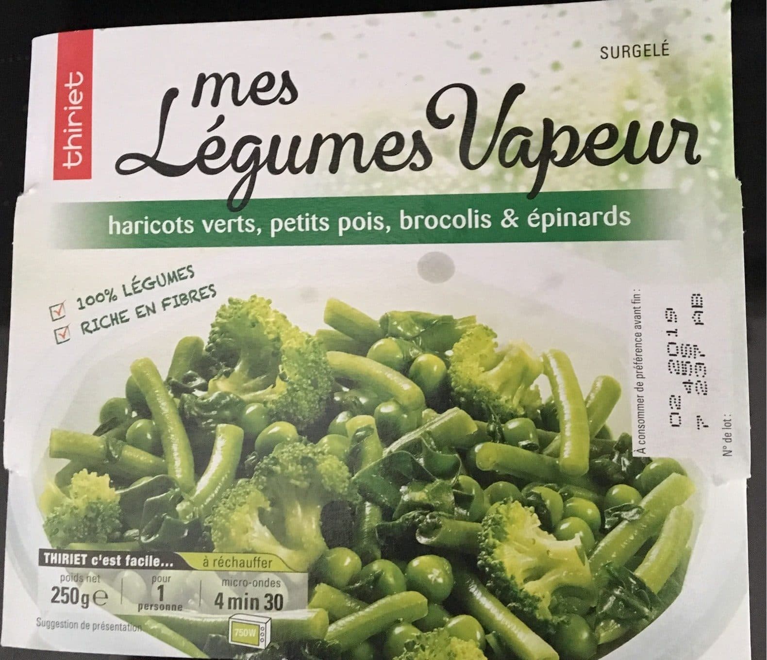 Thiriet Légumes Vapeurs packshot
