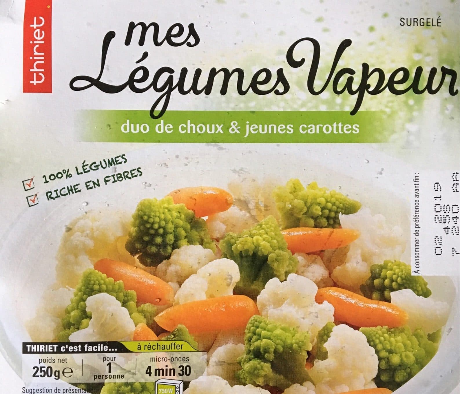 Thiriet Mes Légumes Vapeur packshot