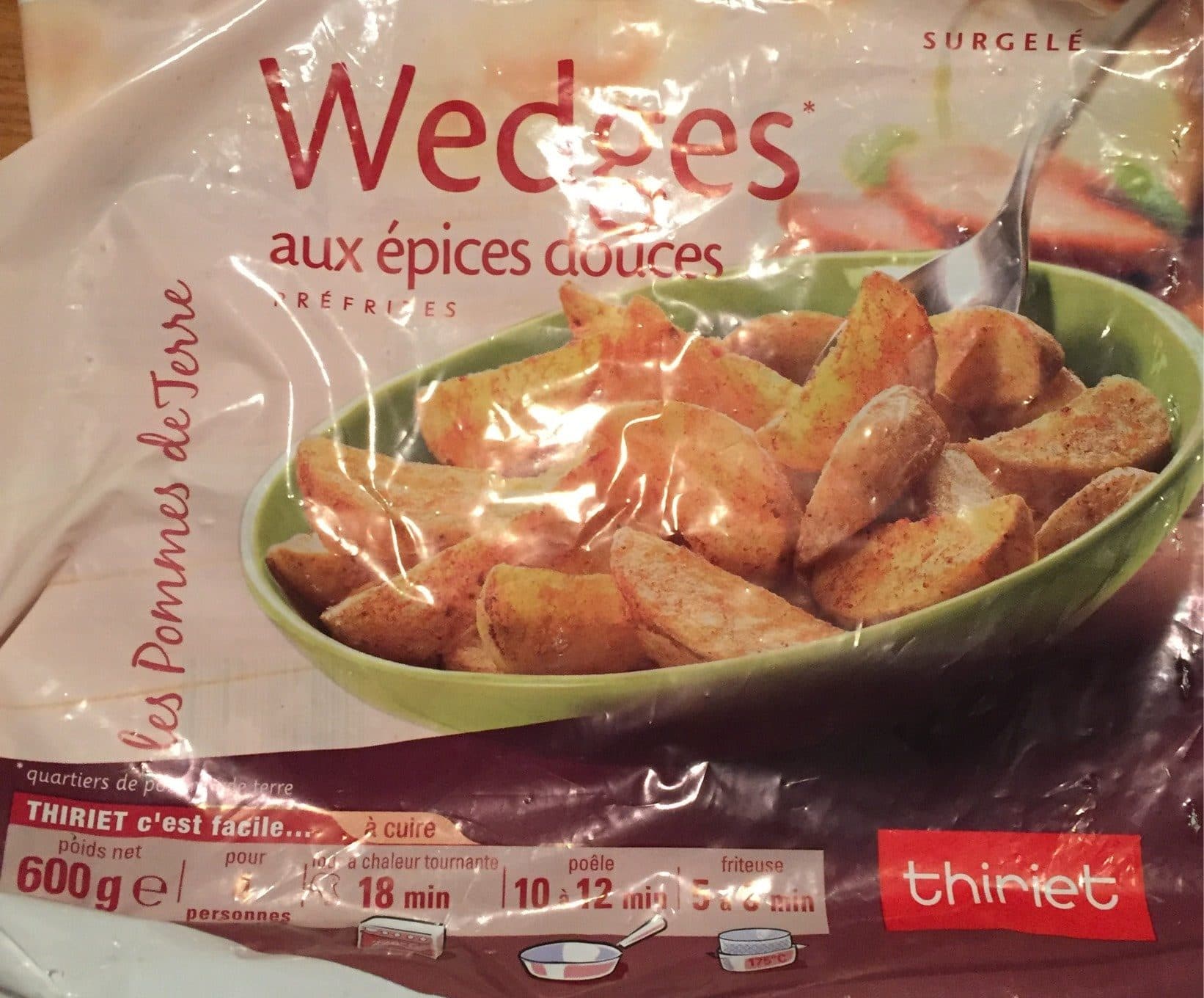 Thiriet Wedges aux épices packshot