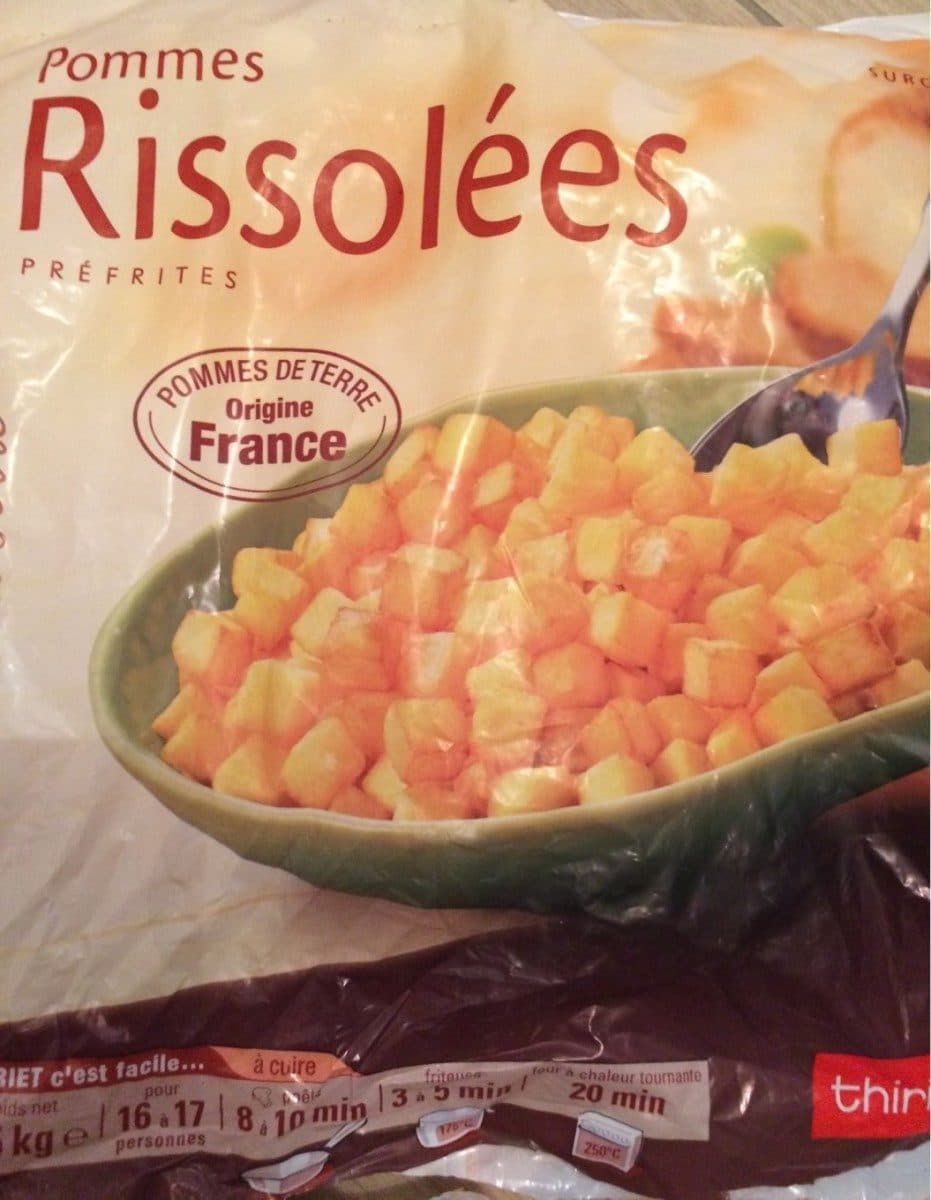 Thiriet Pommes Rissolées packshot