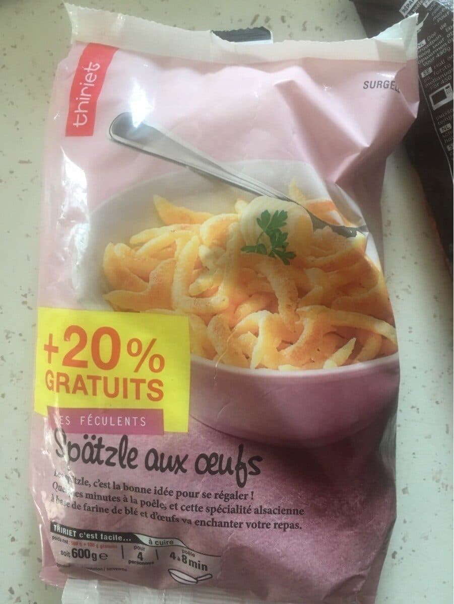 Thiriet Spätzle aux oeufs packshot