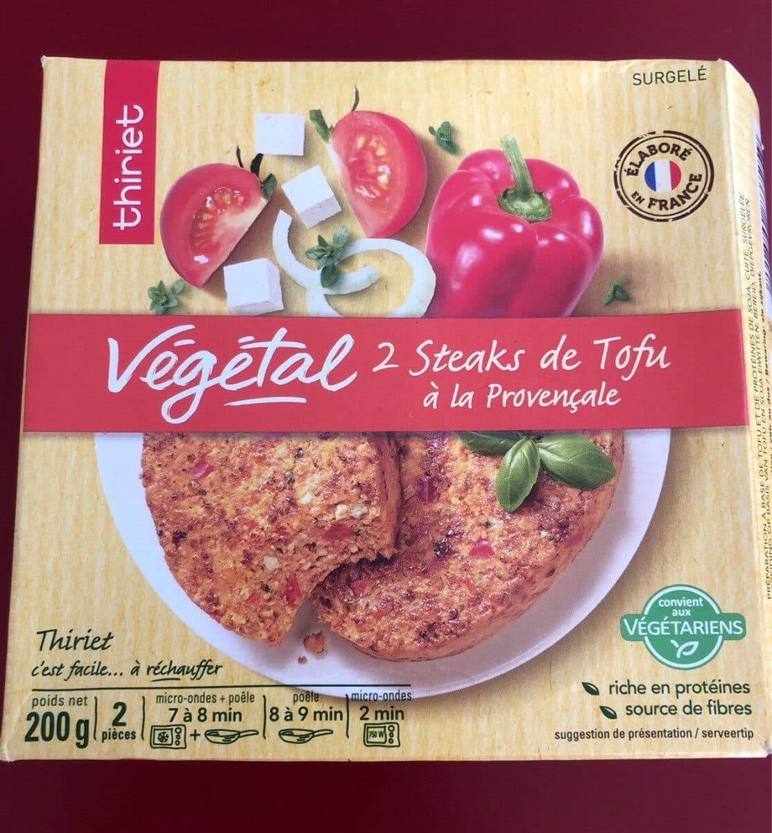 Thiriet Steaks de tofu packshot