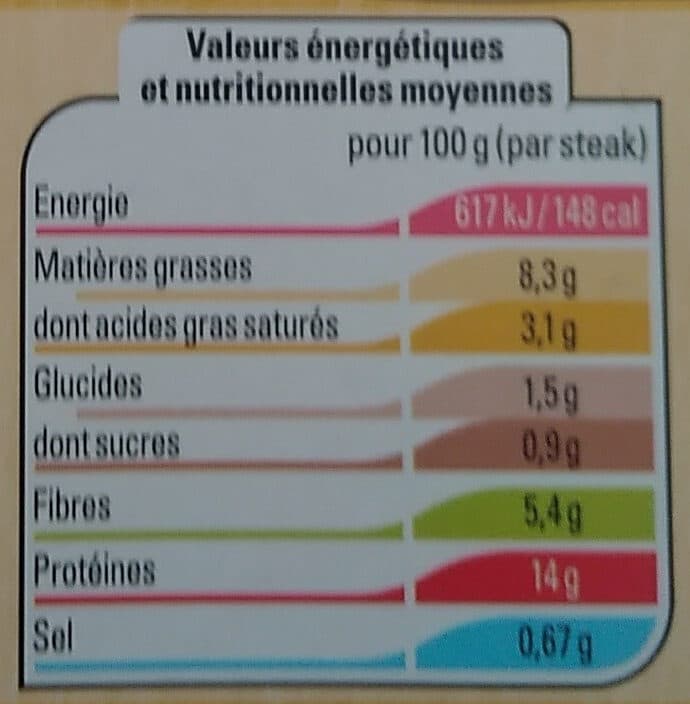 Thiriet Steak végétal épinards emmental packshot