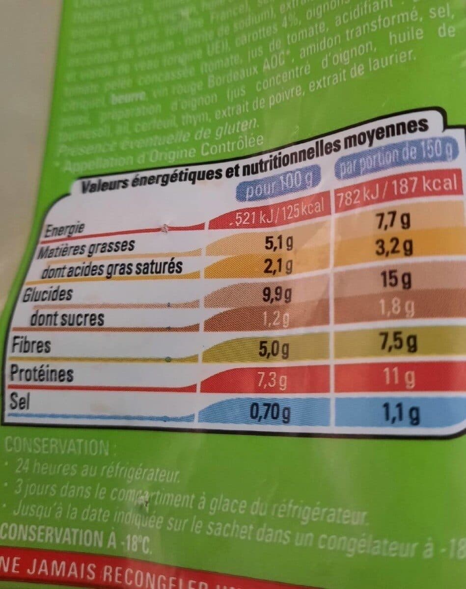 Thiriet Lentilles cuisinées aux LARDONS. packshot