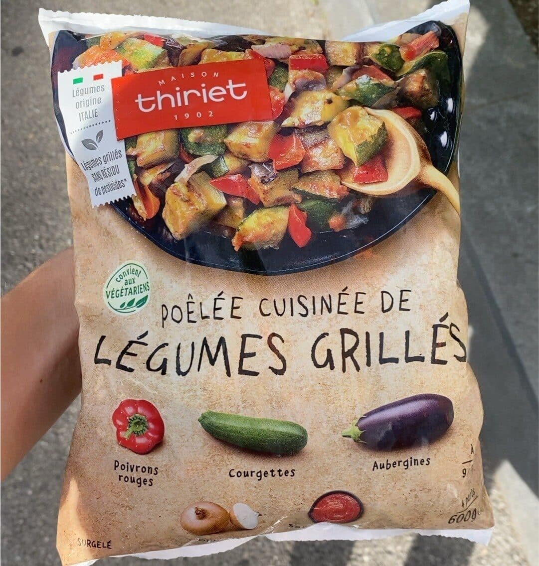 Thiriet Poêlée cuisinée de légumes grillés packshot