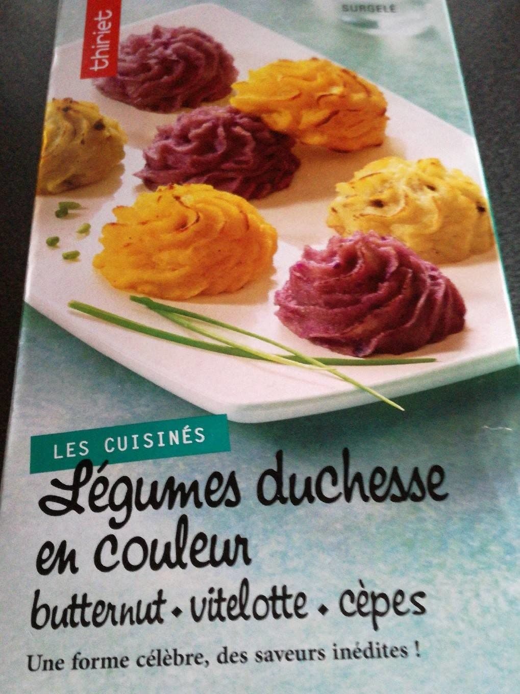 Thiriet Légumes duchesse en couleur packshot